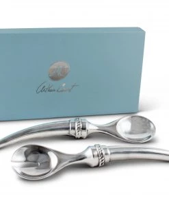 Arthur Court Longhorn Serving Set Western