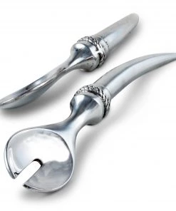 Arthur Court Longhorn Serving Set Western