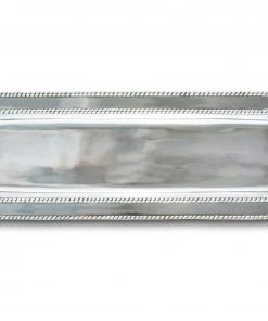 Arthur Court Longhorn With Braid Oblong Tray