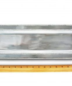 Arthur Court Longhorn With Braid Oblong Tray