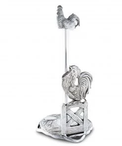 Arthur Court Western Rooster Paper Towel Holder