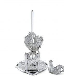 Arthur Court Western Rooster Paper Towel Holder