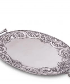 Arthur Court Western Leather Serving Tray