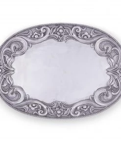 Arthur Court Western Leather Serving Tray