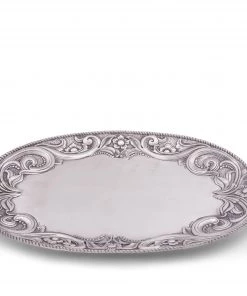 Arthur Court Western Leather Serving Tray