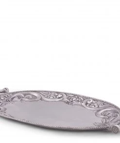 Arthur Court Western Leather Serving Tray