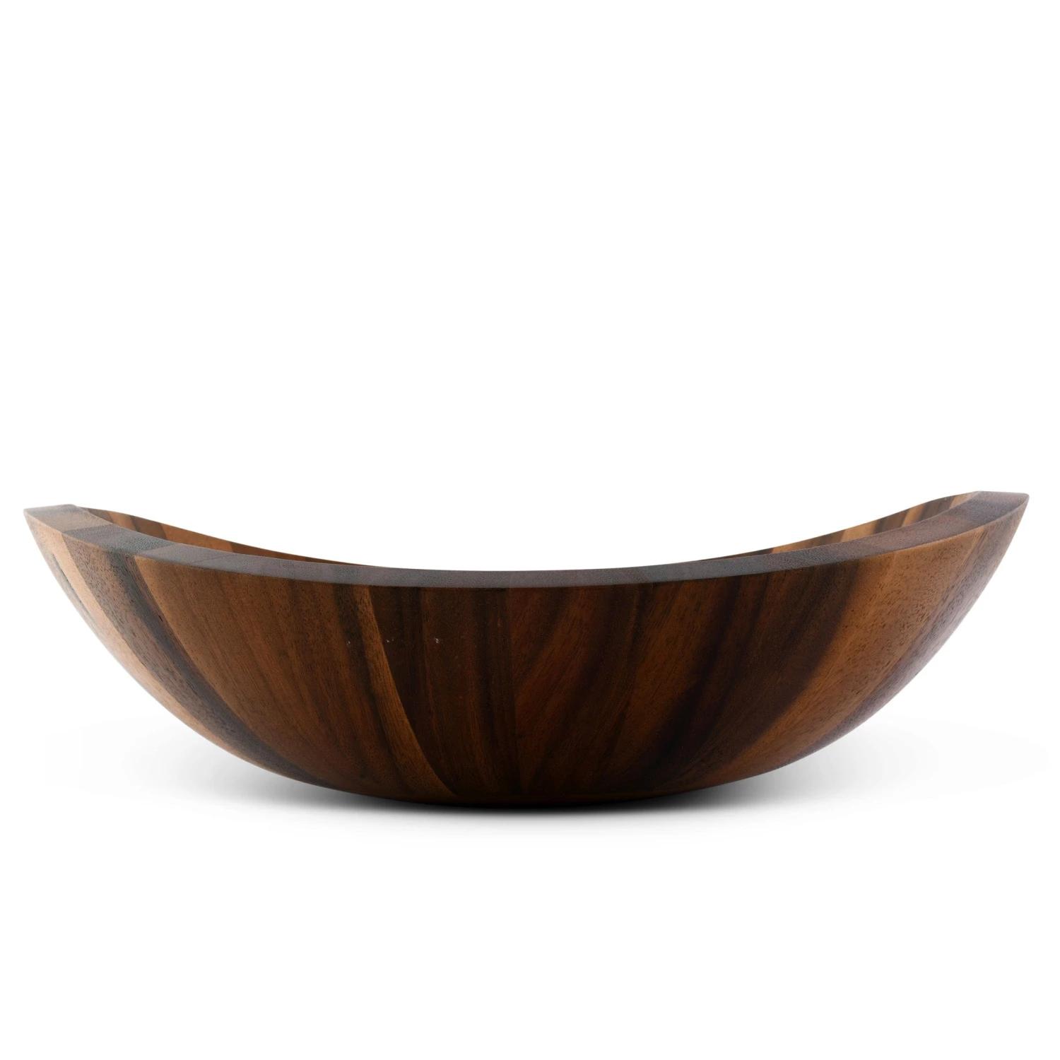 Arthur Court Salad Bowls Munich Pattern Large Acacia Wood Salad Bowl