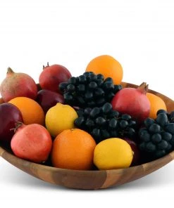 Arthur Court Wok Style Wooden Acacia Salad Bowl Extra Large